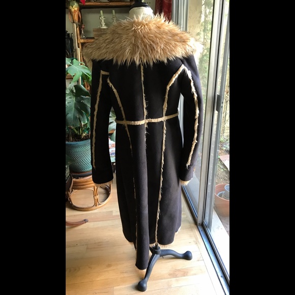 DONNA SALYERS FABULOUS (FAUX) FURS Penny Lane Magnet Coat Sz XS - Picture 3 of 5